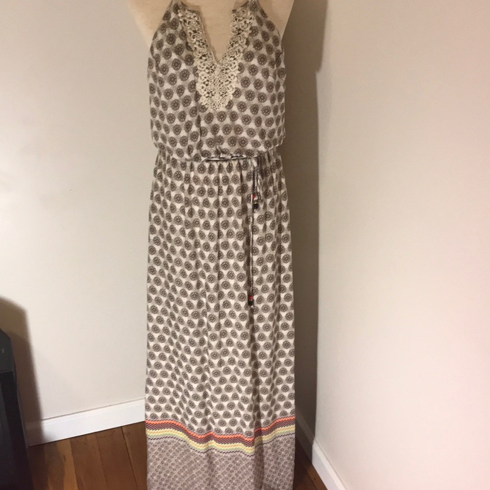 💚🧡Beautiful halter maxi dress 🧡💚